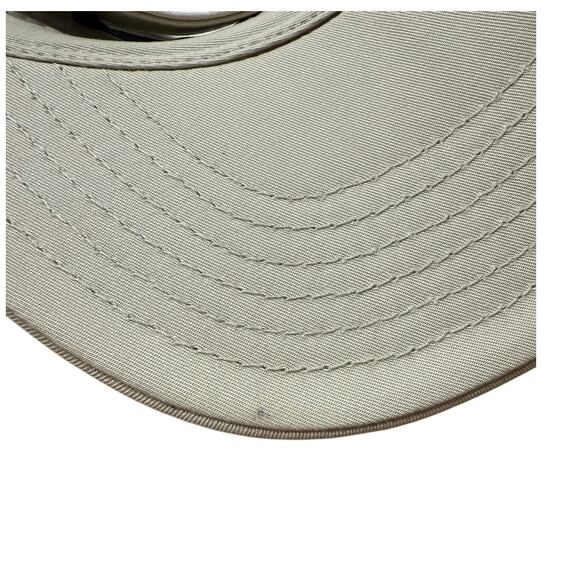 Celine Triomphe Baseball Hat Cap Womens Logo Medium M 56-60 Vanilla - Picture 5 of 9